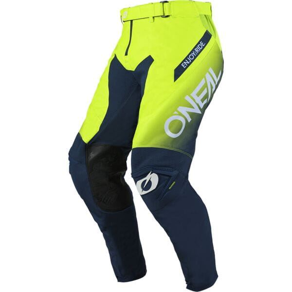 O'Neal 2025 Motocross Pants Mayhem Hexx Blue Neon Yellow